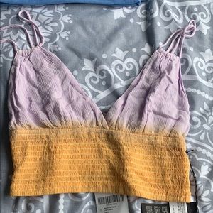 Ombré crop top